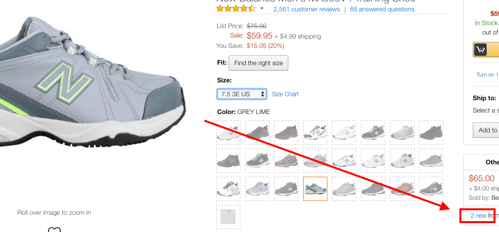 New amazon New balance