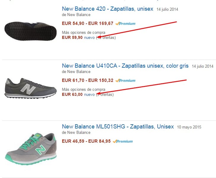 Comprar NEW BALANCE baratas en AliExpress - GUÍA enero 2022