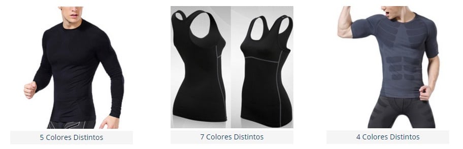 Ropa de compresión en AliExpress