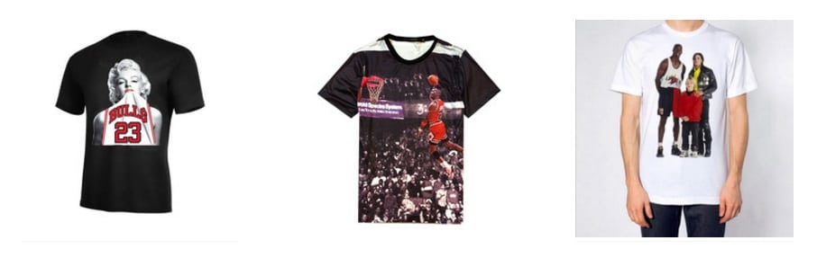 t shirt jordan scontate