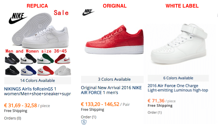 nike air force 1 womens vs mens