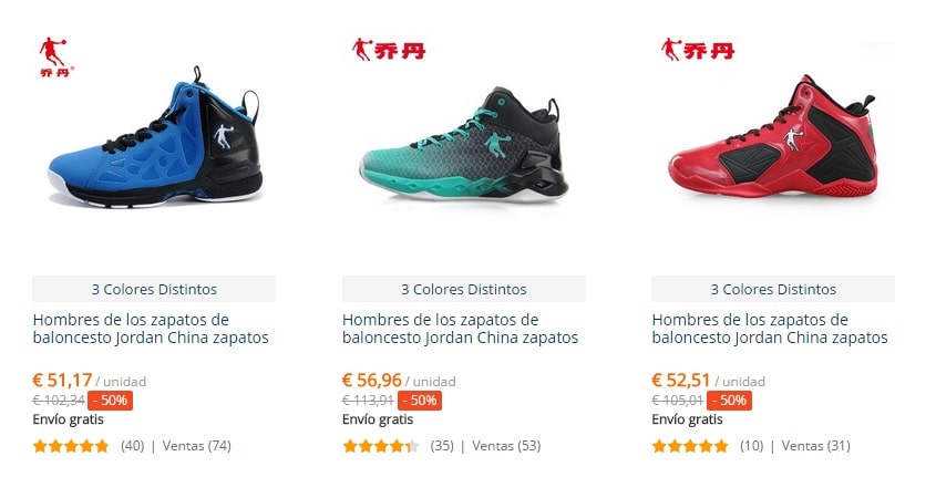 Nike Air Jordan y otras Zapatillas de Baloncesto en AliExpress