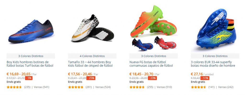 Aliexpress football outlet boots