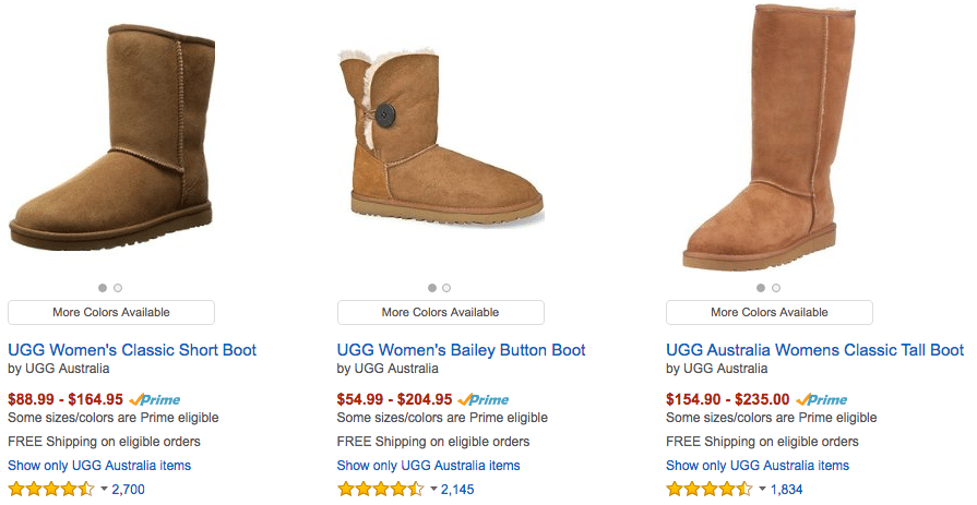 ugg style boots amazon