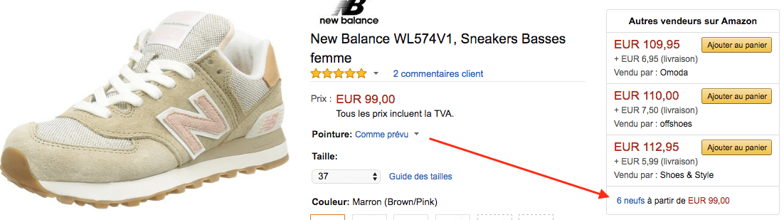 bon plan new balance