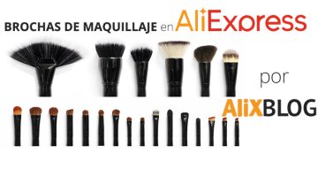 Comparativa brochas de maquillaje baratas de AliExpress (estilo SIGMA, Zoeva, NARS, MAC, Urban Decay, Eco Tools…)
