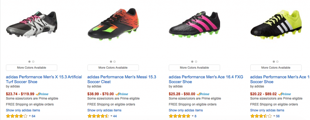 soccer boots amazon