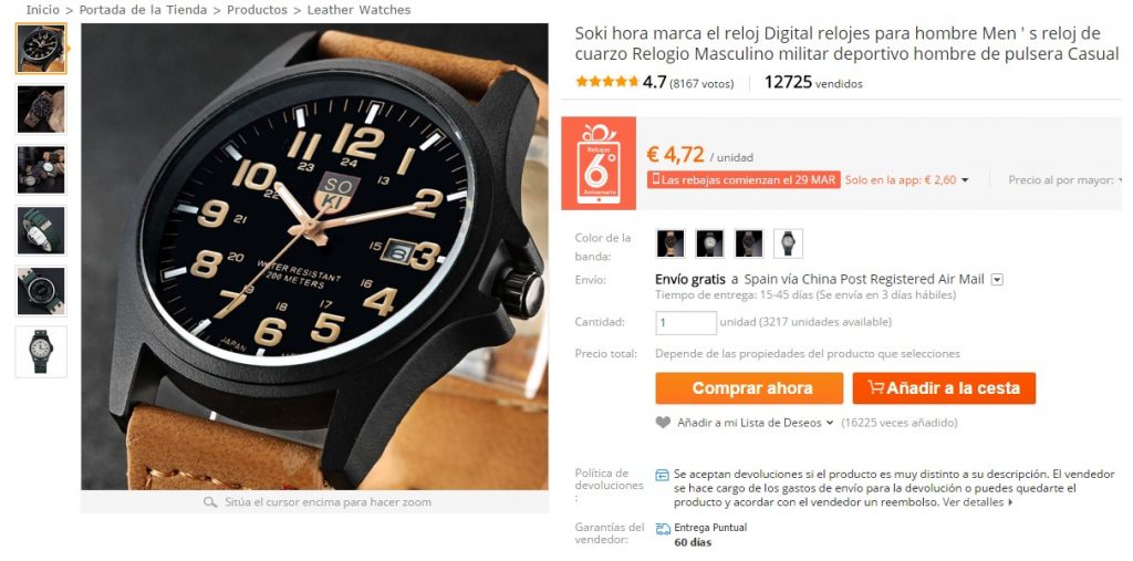 hugo boss watch aliexpress