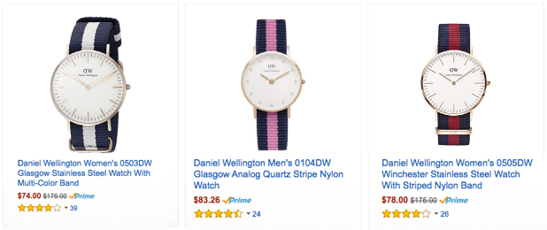 Daniel wellington hot sale watch replica