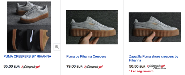 puma creepers dove comprarle