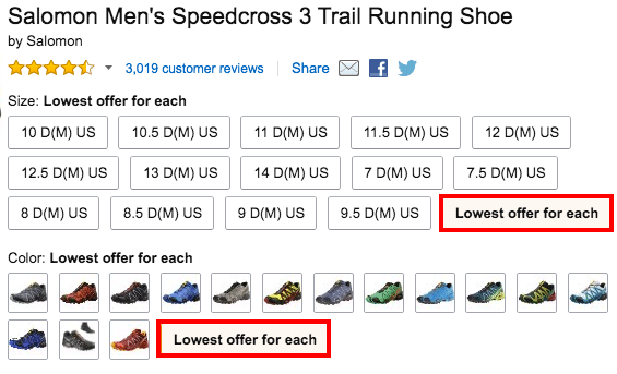 lowest salomon amazon