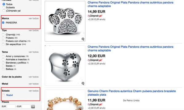 anello pandora falso anello pandora falso