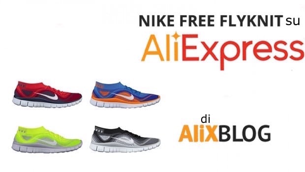 Scarpe Nike Free Flyknit scontate su AliExpress