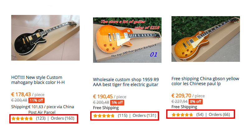 chibson les paul aliexpress