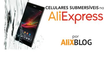 Celulares submersíveis resistentes à água barato: como comprar celular à prova d’água no AliExpress