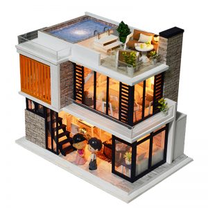 casa muñecas moderna