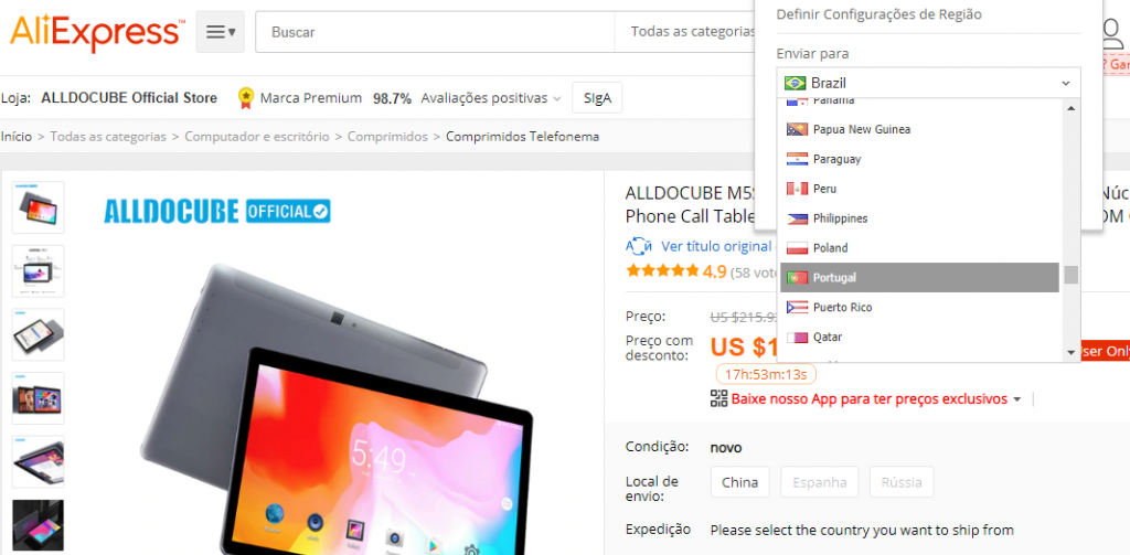 Formas de envio no AliExpress: Guia definitivo 2020