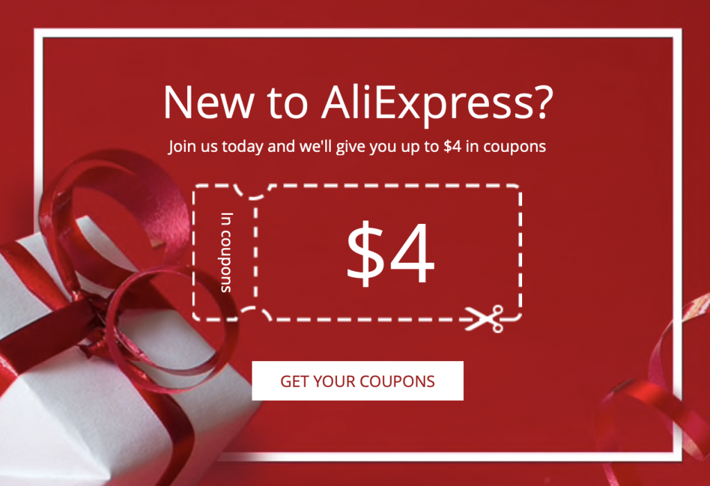 aliexpress new user bonus