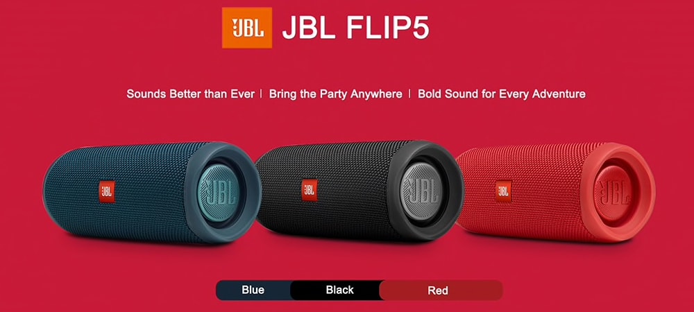 Resultado de imagen para JBL FLIP 5 BT rojo