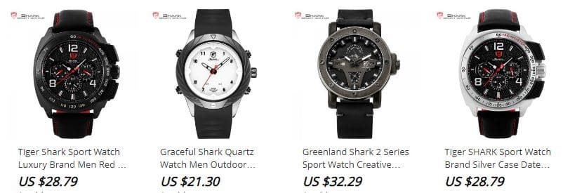 Shark Watches Cheap Alternative