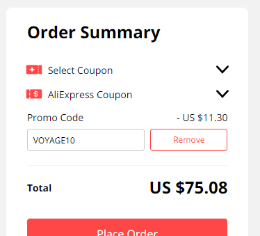 aliexpress discount code