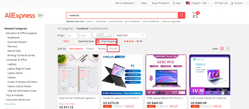 How to get free shipping on AliExpress [2023 coupons]