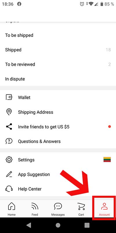 how to fill shipping address in shein