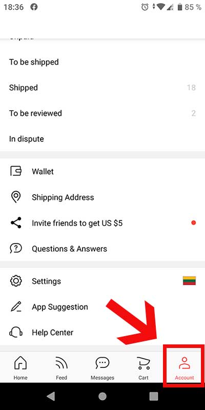 How to change the shipping address on AliExpress after you've paid