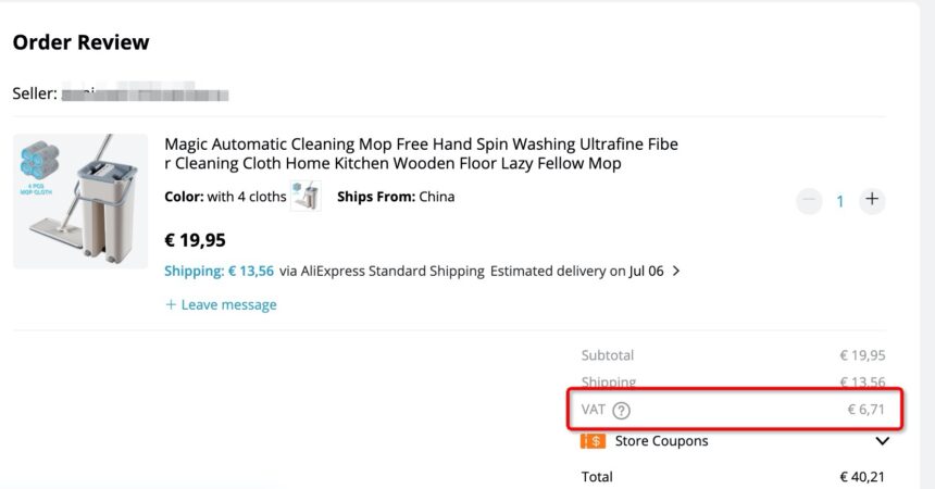 EU VAT & AliExpress: this is what VAT will be like as of July 2021