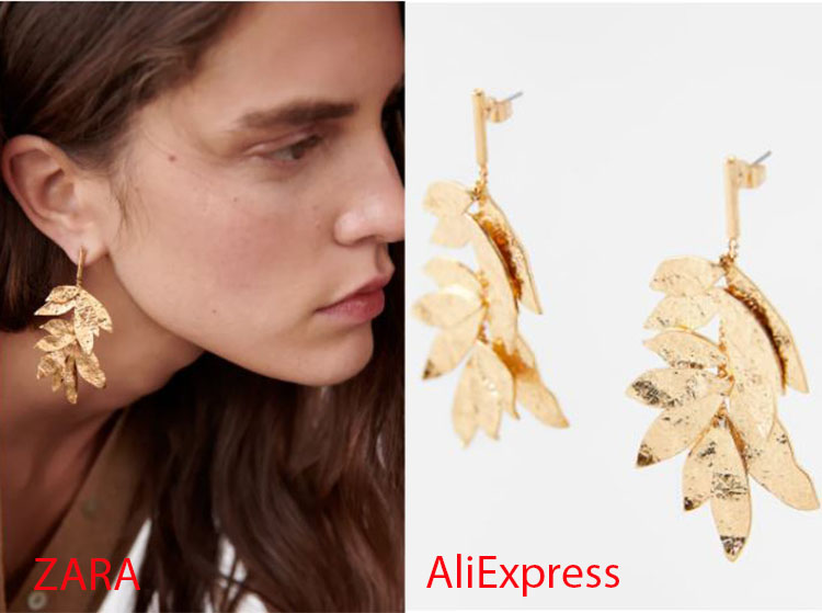 Zara hot sale earrings aliexpress