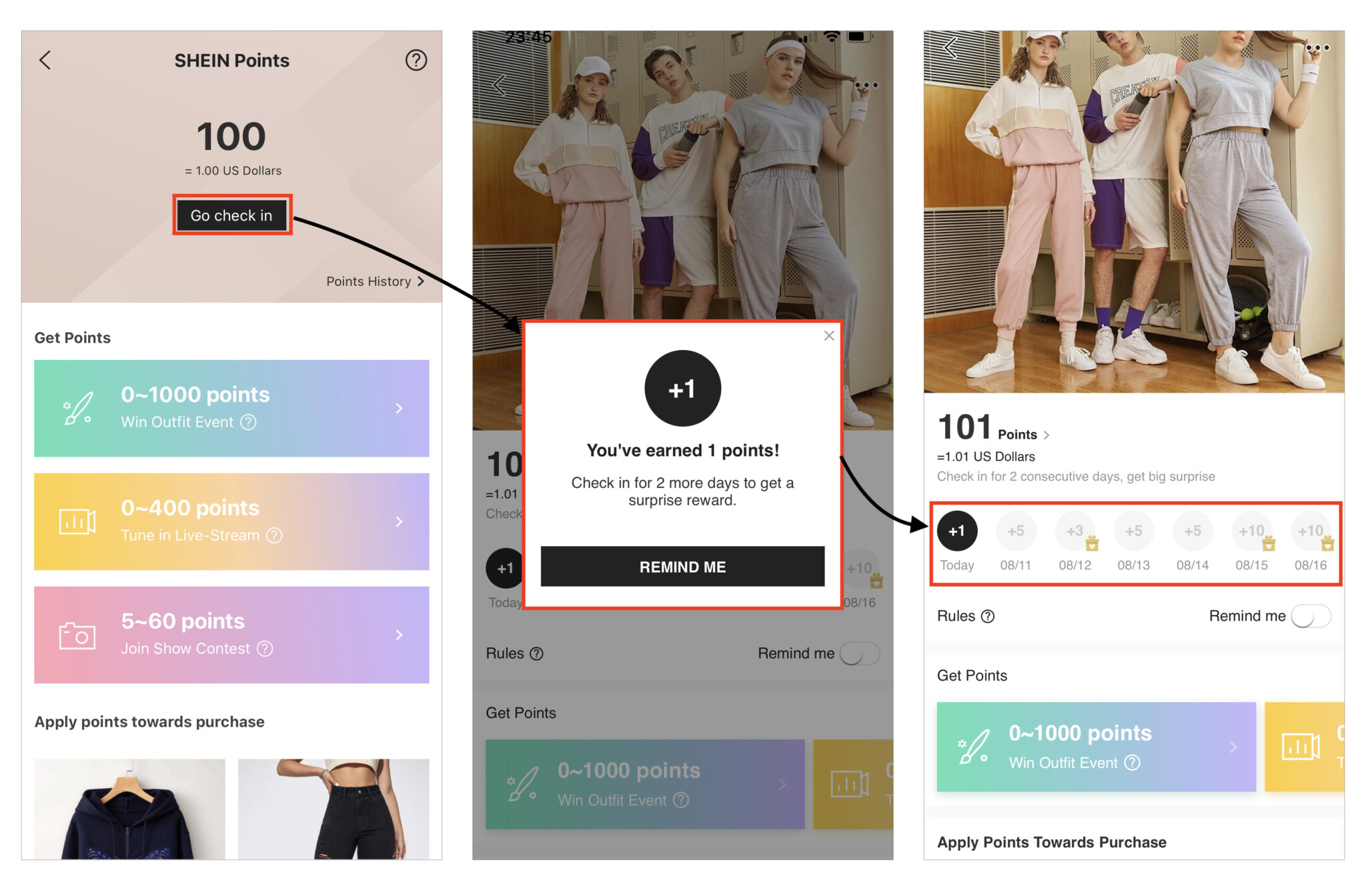 Free shein points hack