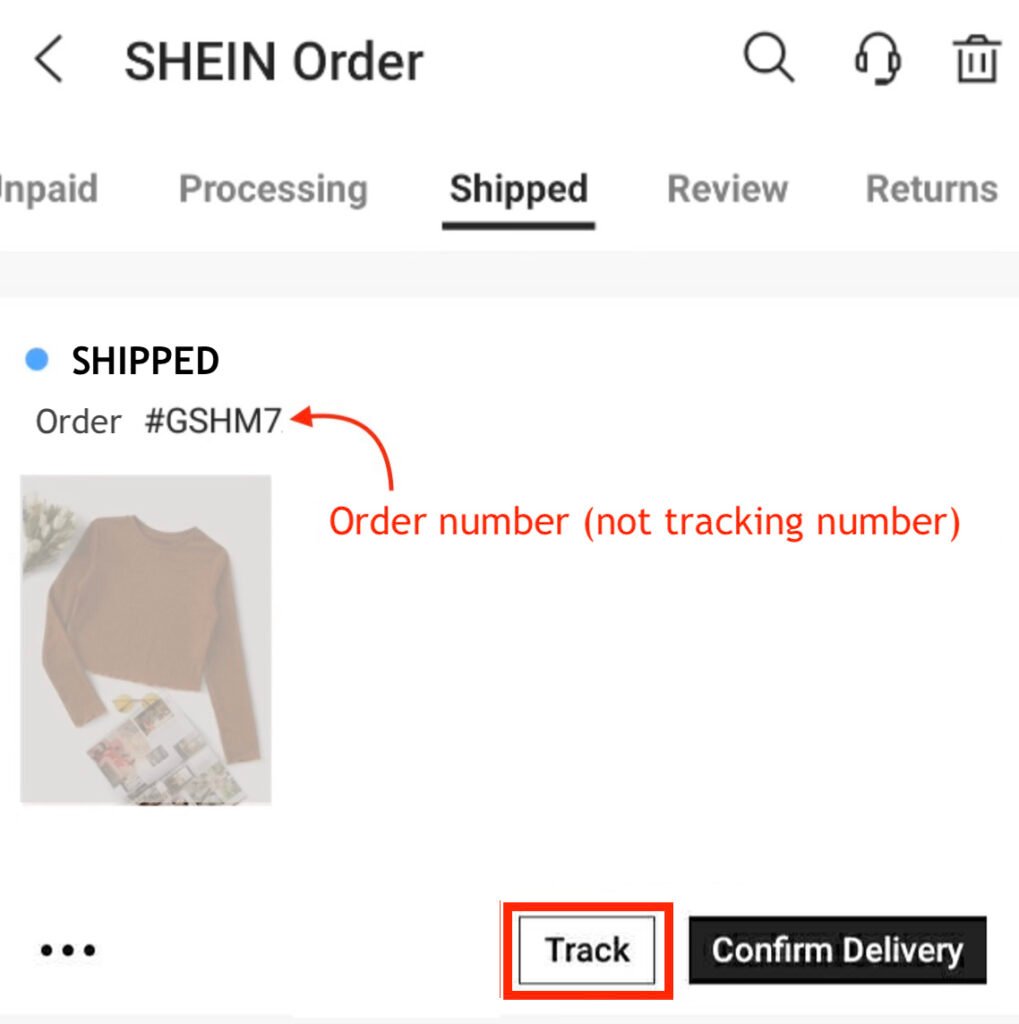 How To Track My Order SHEIN USA