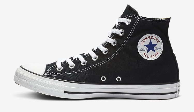 Converse negras clearance falsas