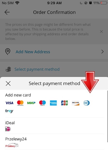 How to add a credit card on AliExpress in 2023