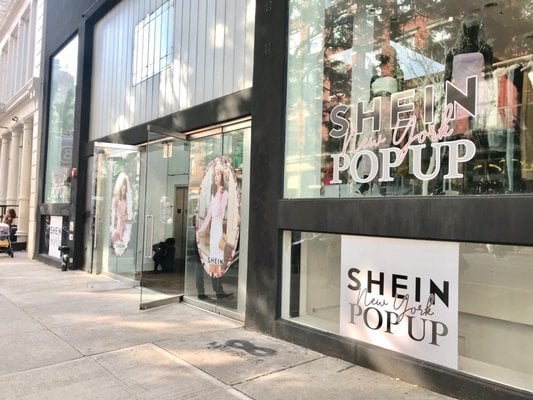Shein's physical stores (2022 LIST)