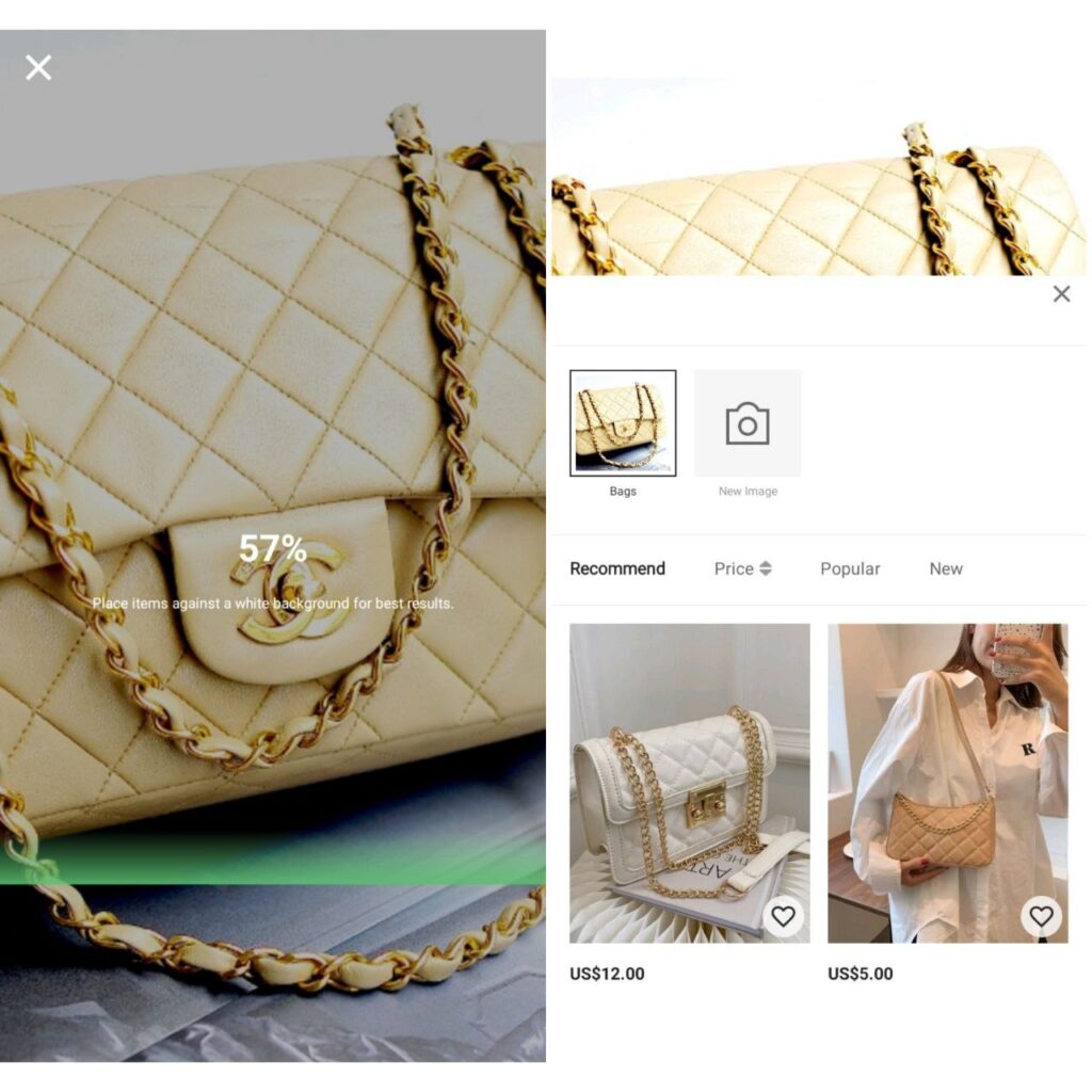 Shein dupe online bags